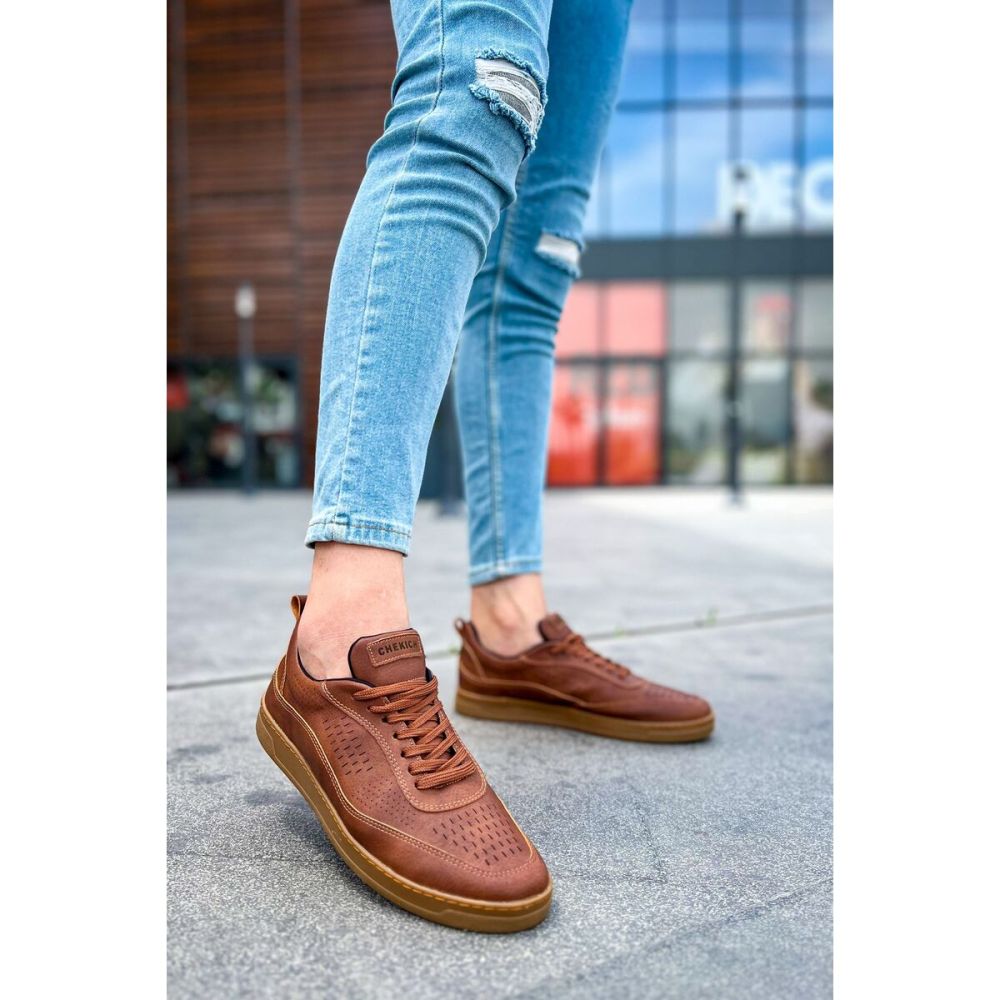 CH157 - CKT Retro Erkek Ayakkabı TABA