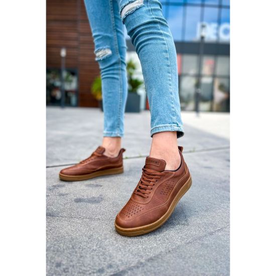 CH157 - CKT Retro Erkek Ayakkabı TABA