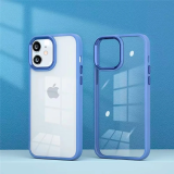 Ally iPhone 12 - 12 Pro 6.1inç Kılıf Parlak Renkli Çerçeveli Ultra Lüx