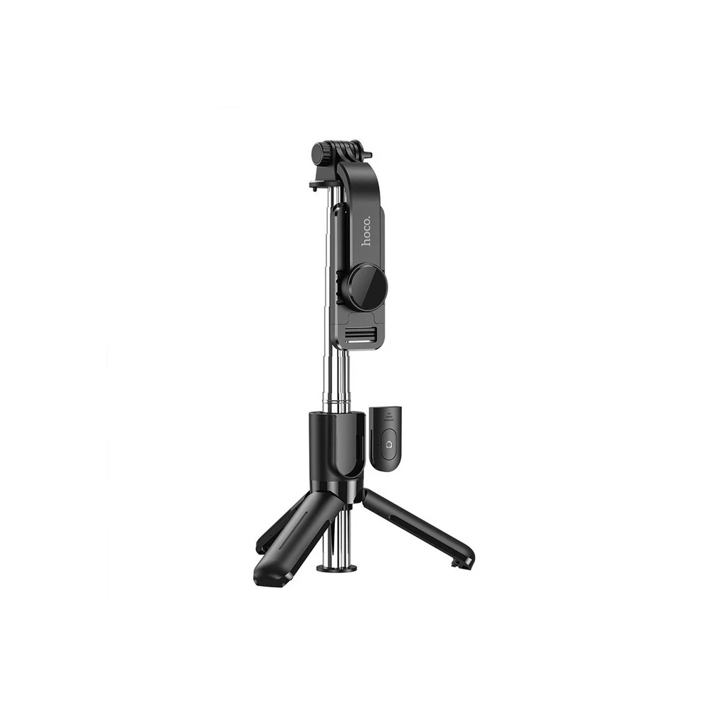 HOCO K17 Bluetooth Uzaktan Kontrol Selfie Çubuğu Tripod Mini Canlı Yay