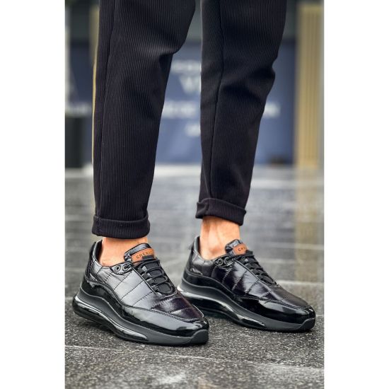 CH179 - RST Sporty Runner Erkek Ayakkabı SIYAH