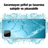 ALLY SM Galaxy A22 4G Kılıf Kamera Korumalı Ultra İnce Şeffaf Silikon 