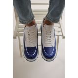 CH241 - CBT Signature Line Up Erkek Ayakkabı SAX MAVI/BEYAZ