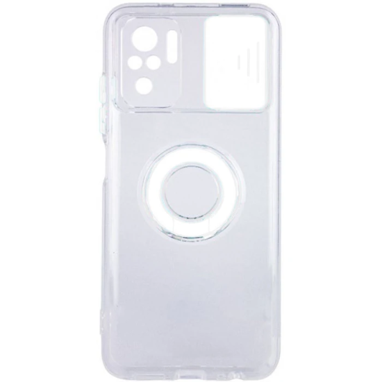 Ally Xiaomi Redmi Note 10 - 10s Kılıf Sürgülü Kamera Lens Korumalı Yüz
