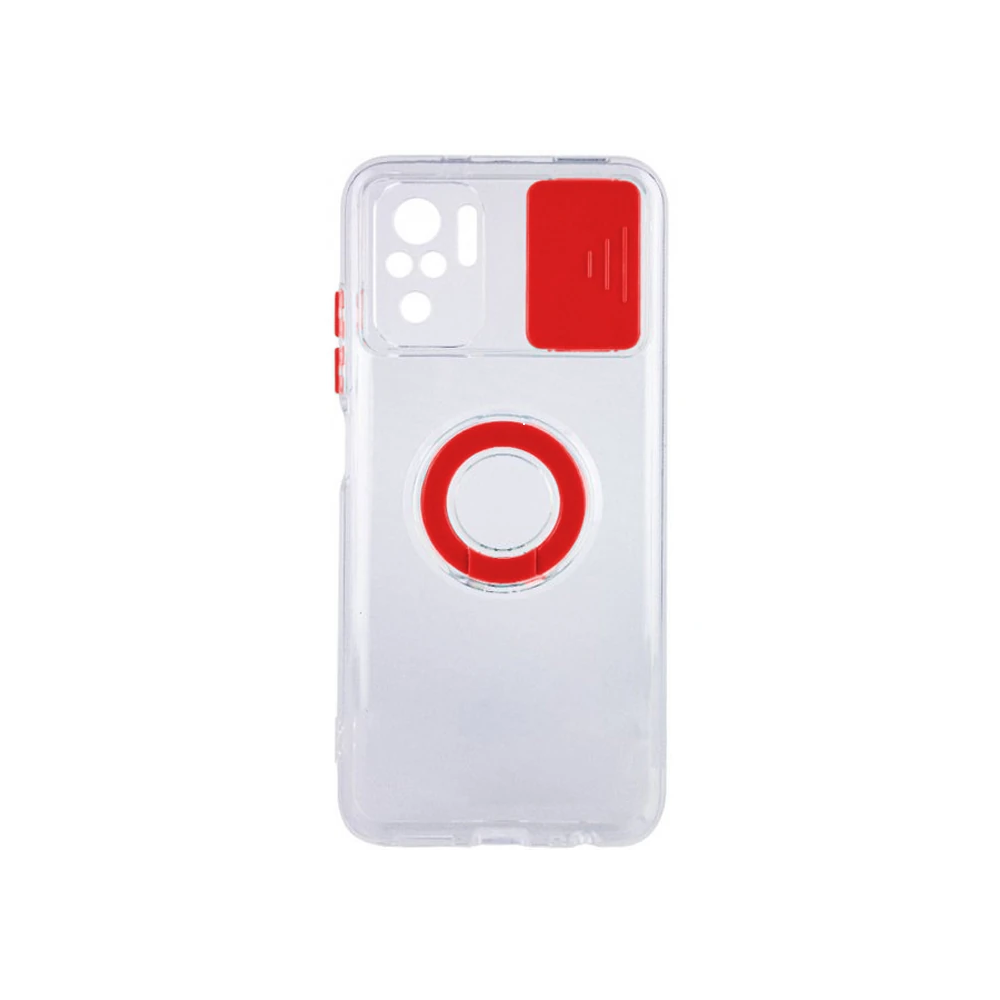 Ally Xiaomi Redmi Note 10 - 10s Kılıf Sürgülü Kamera Lens Korumalı Yüz