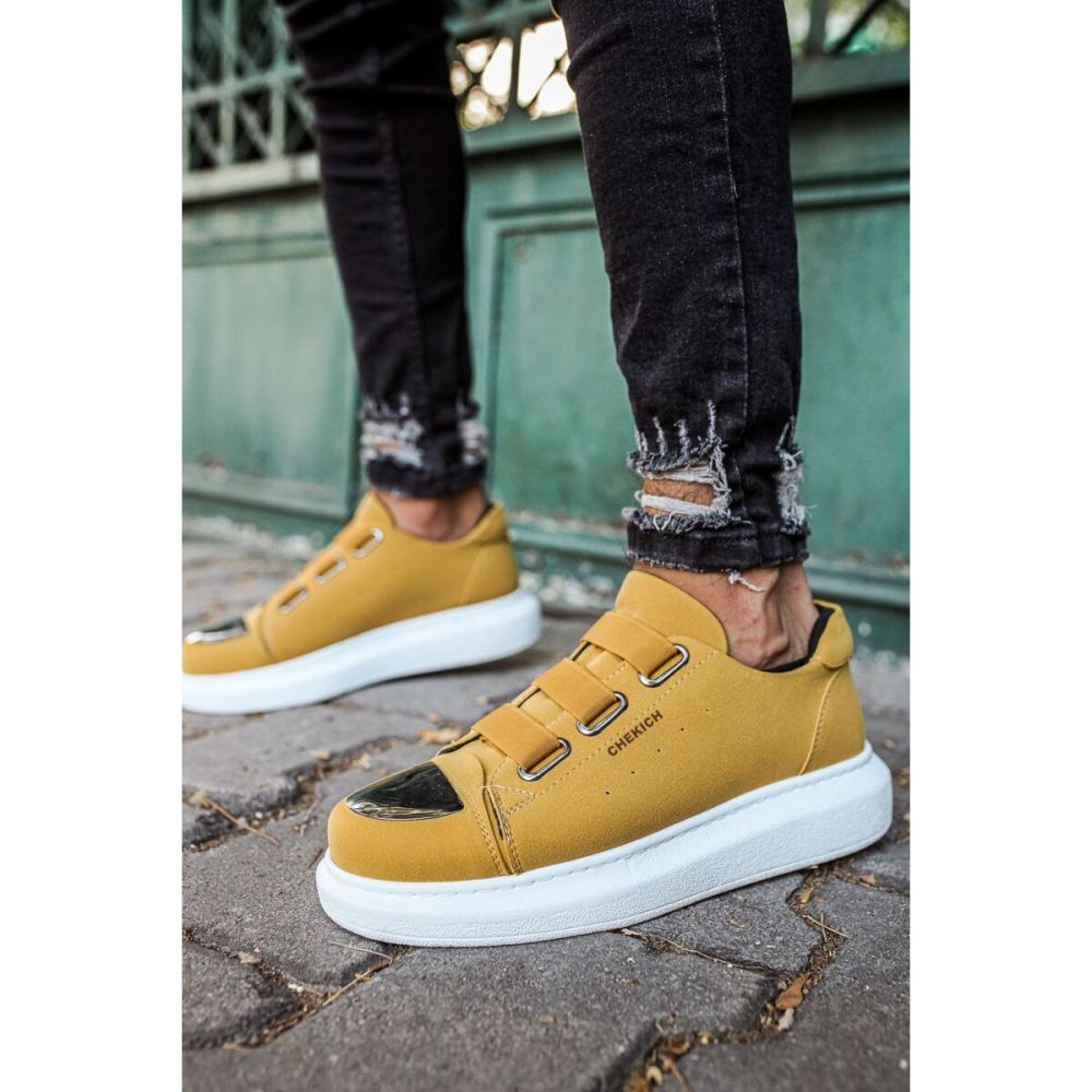 CH251 - SBT Mirror Suede Erkek Ayakkabı CAMEL