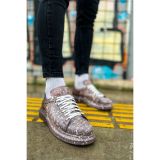 CH254 - CBT Pittura Erkek Ayakkabı 548 KAHVE / BEYAZ SPLUSH