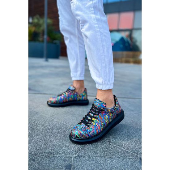 CH254 - CST Pittura Erkek Ayakkabı 538 CRAZY SPLUSH SIYAH