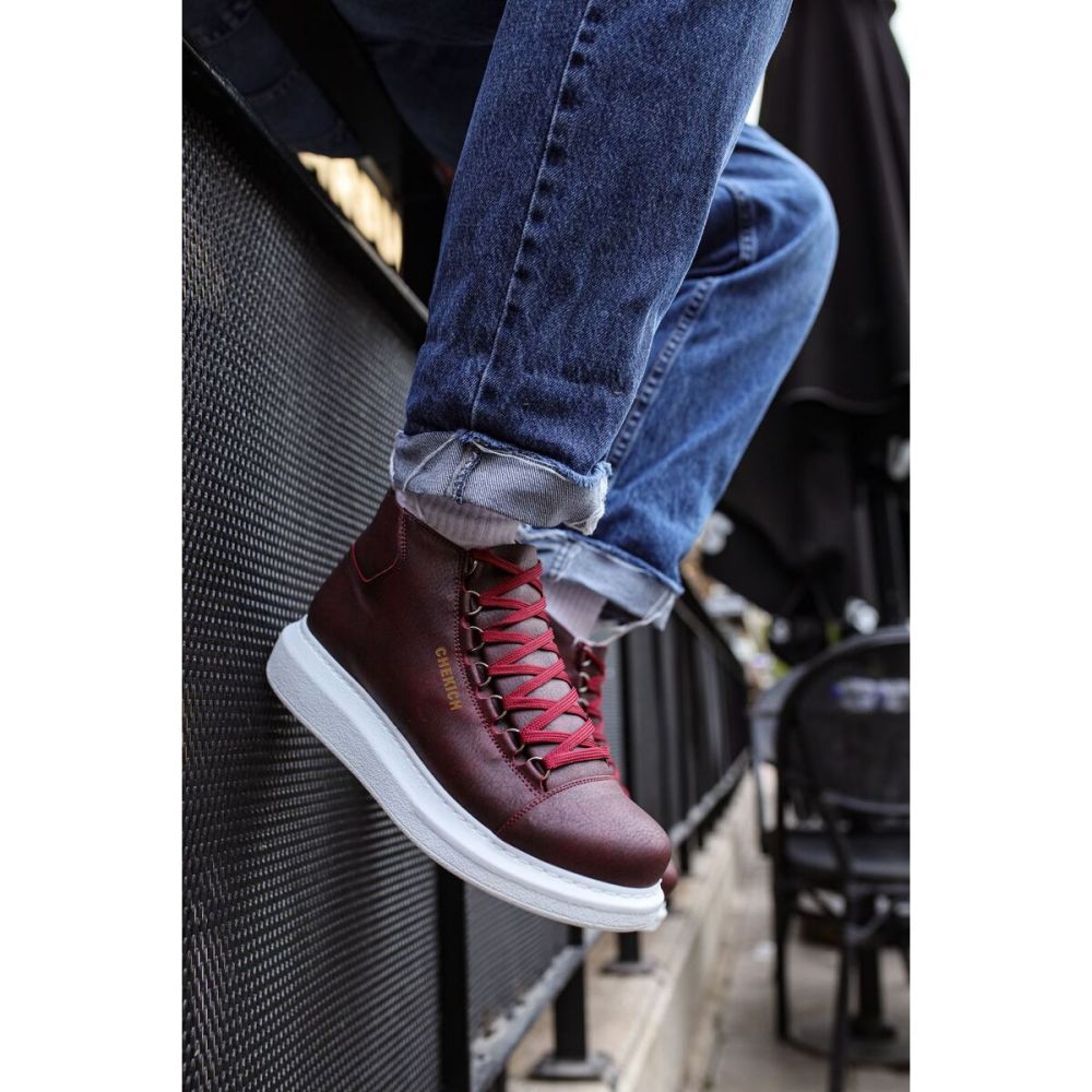 CH258 - CBT Roma Erkek Bot BORDO
