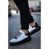 CH295 - CST Sollıevo Erkek Ayakkabı BEYAZ/SIYAH