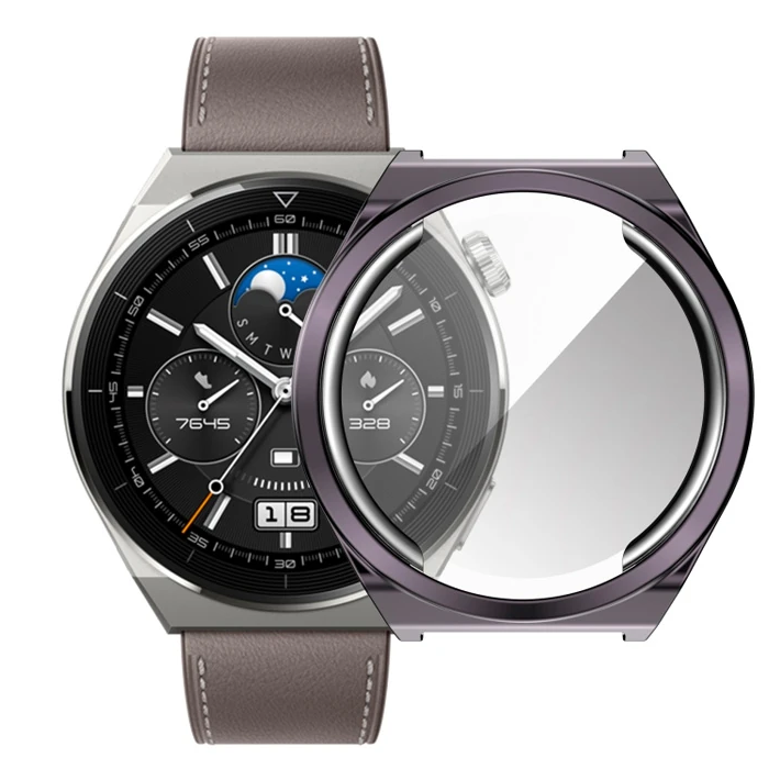Ally Huaewei Watch GT 3 Pro 46mm Kılıf 360 Full Koruma Ultra İnce Sili