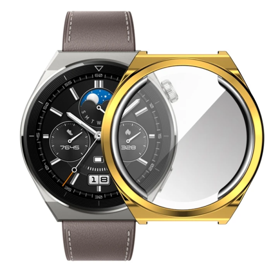 Ally Huaewei Watch GT 3 Pro 46mm Kılıf 360 Full Koruma Ultra İnce Sili