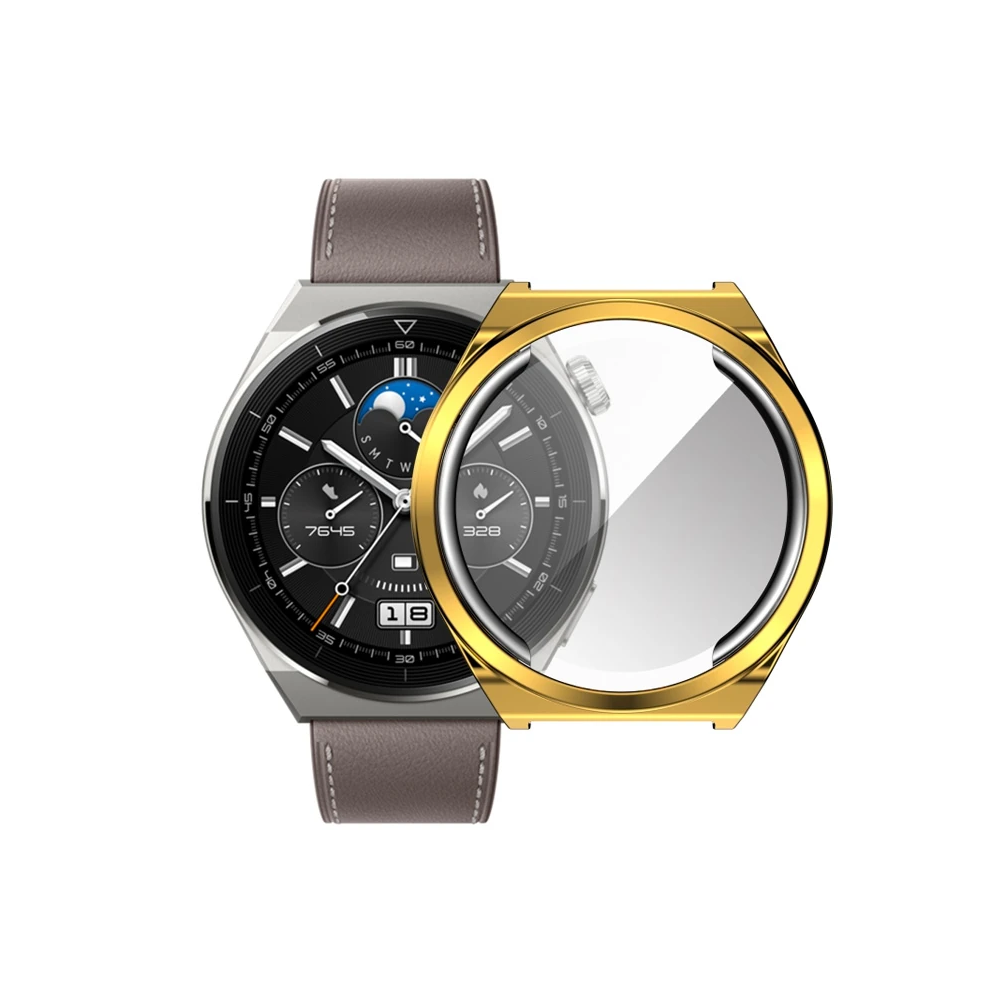 Ally Huaewei Watch GT 3 Pro 46mm Kılıf 360 Full Koruma Ultra İnce Sili
