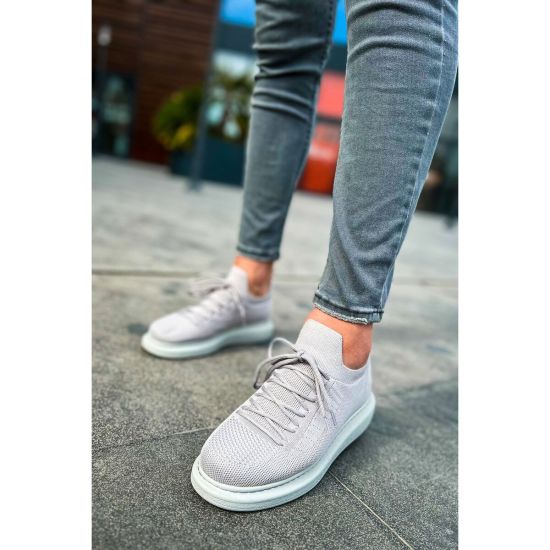 CH307 - RT Tricot Erkek Ayakkabı GRI