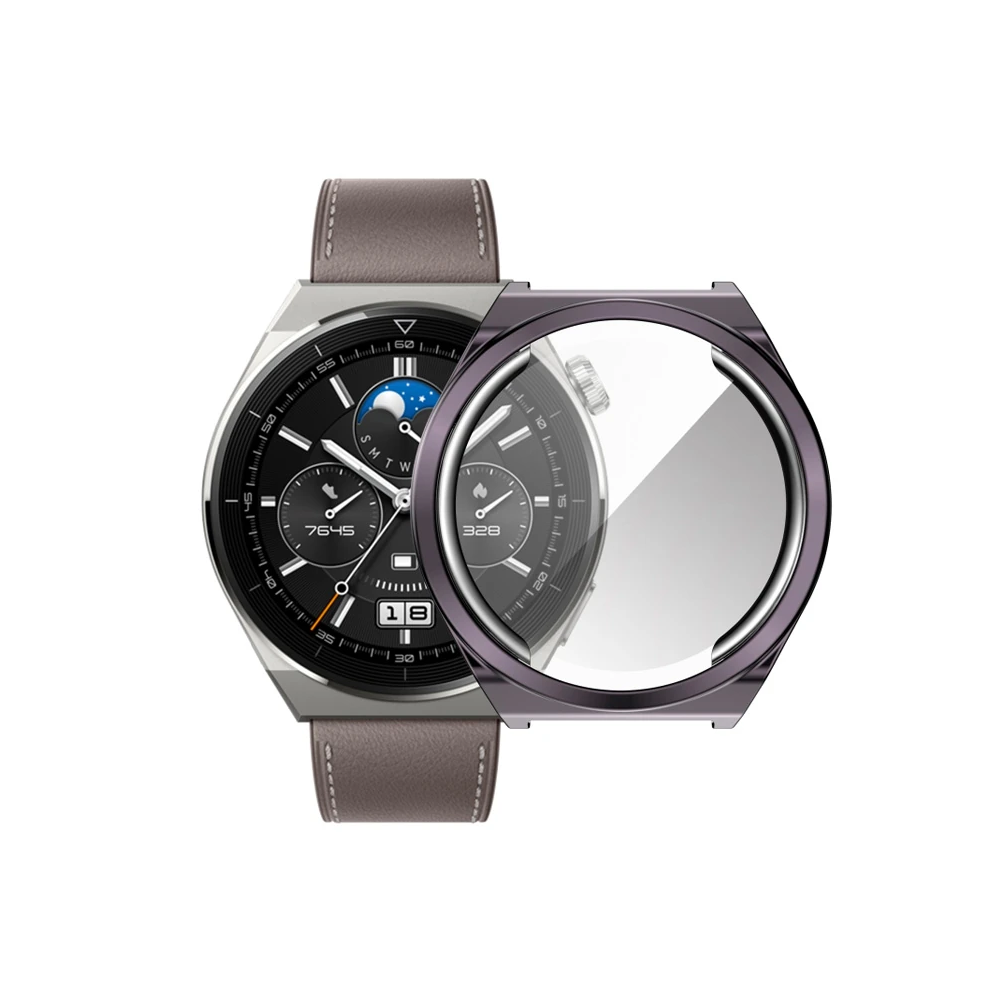 Ally Huaewei Watch GT 3 Pro 43mm Kılıf 360 Full Koruma Ultra İnce Sili
