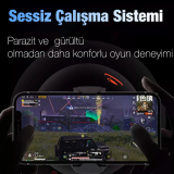 MEMO DL-A2 Cep Telefonu Soğutma Fanı Gamer Oyuncu Radyatör Soğutucu
