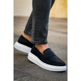 Robert - RS615 Siyah Erkek Loafer Ayakkabı SIYAH
