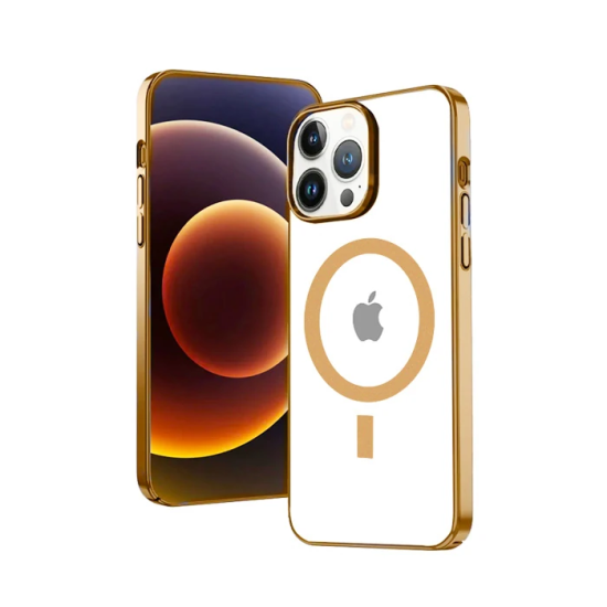 Ally iPhone 13 Pro Max 6.7inç Magsafe Uyumlu Renkli Kenar Silikon Kılı