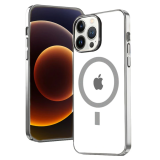 Ally iPhone 13 Pro Max 6.7inç Magsafe Uyumlu Renkli Kenar Silikon Kılı