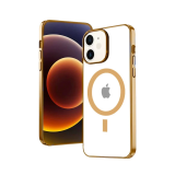 Ally iPhone 12 - 12 Pro 6.1inç Magsafe Uyumlu Renkli Kenar Silikon Kıl
