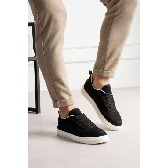 RS625 - Keten Erkek Spor Ayakkabı SIYAH/SIYAH