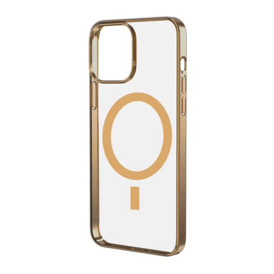 Ally iPhone 12 - 12 Pro 6.1inç Magsafe Uyumlu Renkli Kenar Silikon Kıl