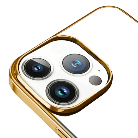 Ally iPhone 12 - 12 Pro 6.1inç Magsafe Uyumlu Renkli Kenar Silikon Kıl