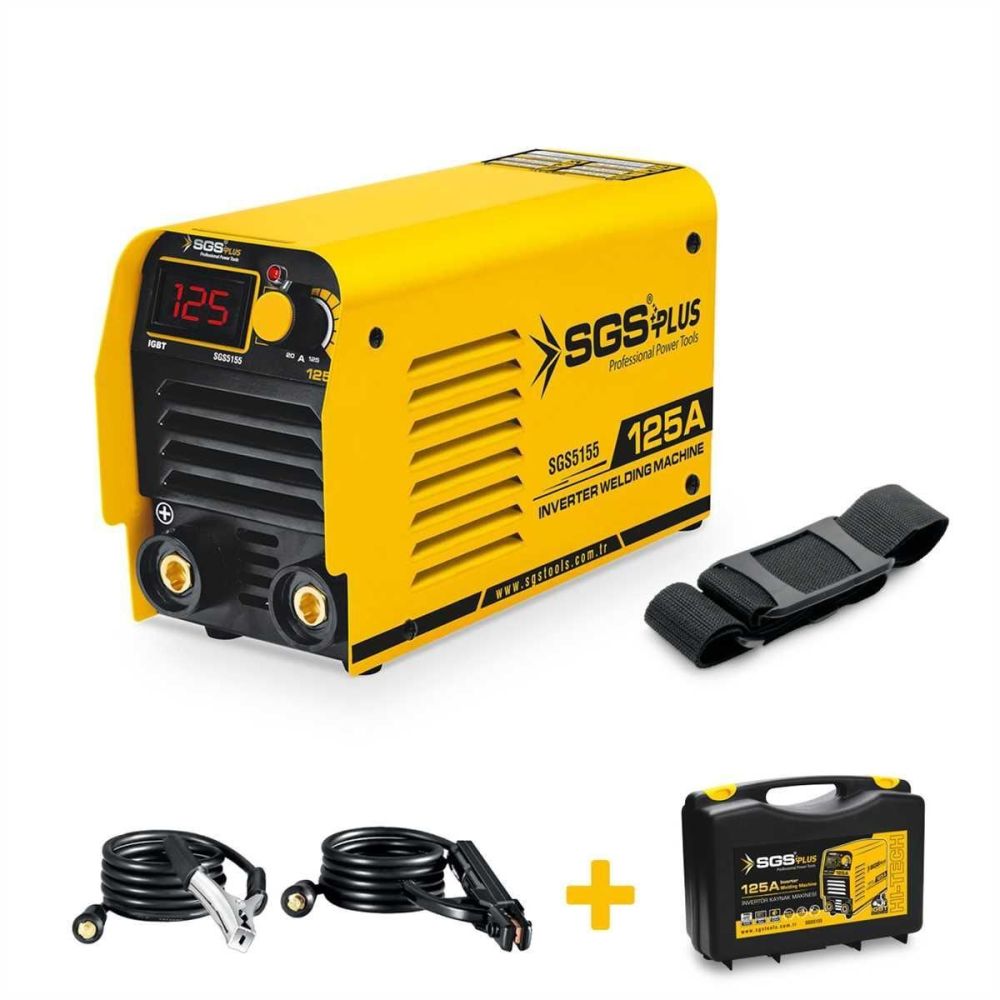Sgs 5155 İnverter Kaynak Makinası 125 Amper