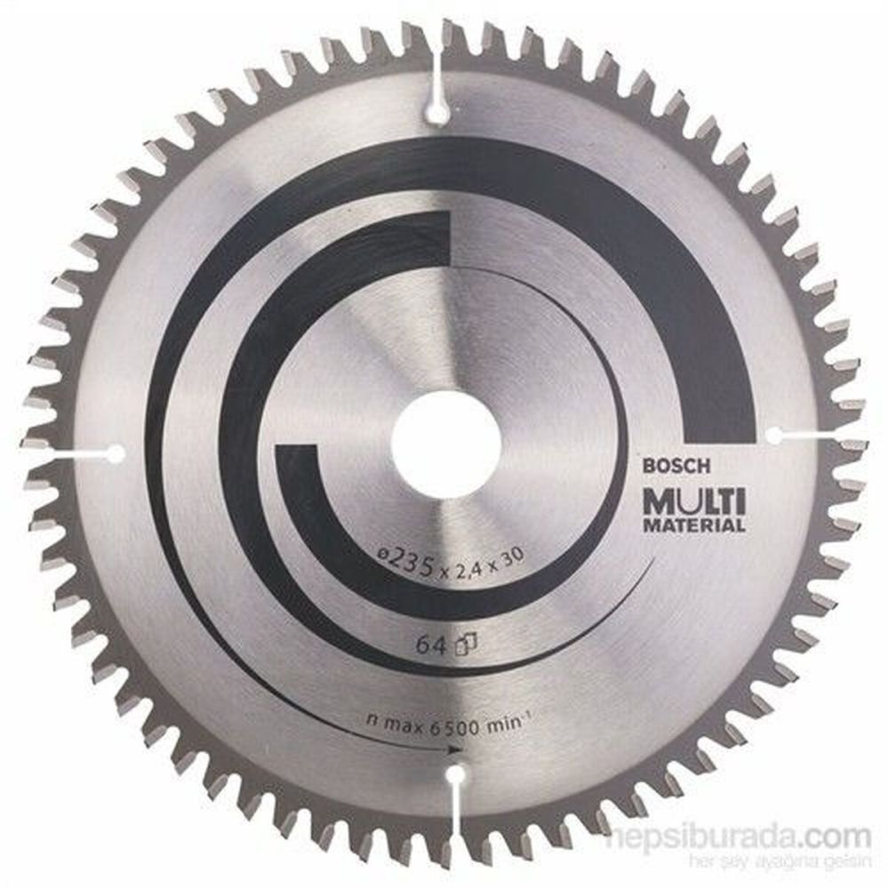 Bosch MultiMaterial 235X2,4X30/25 mm 64 Diş Testere
