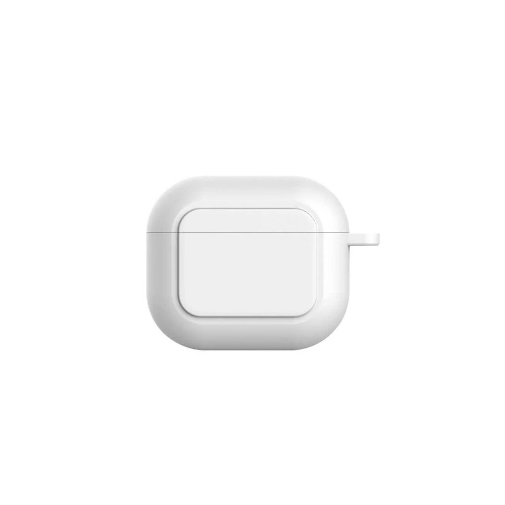 Ally Apple AirPods 3 için Kancalı Ultra İnce Silikon Kulaklık Kılıfı