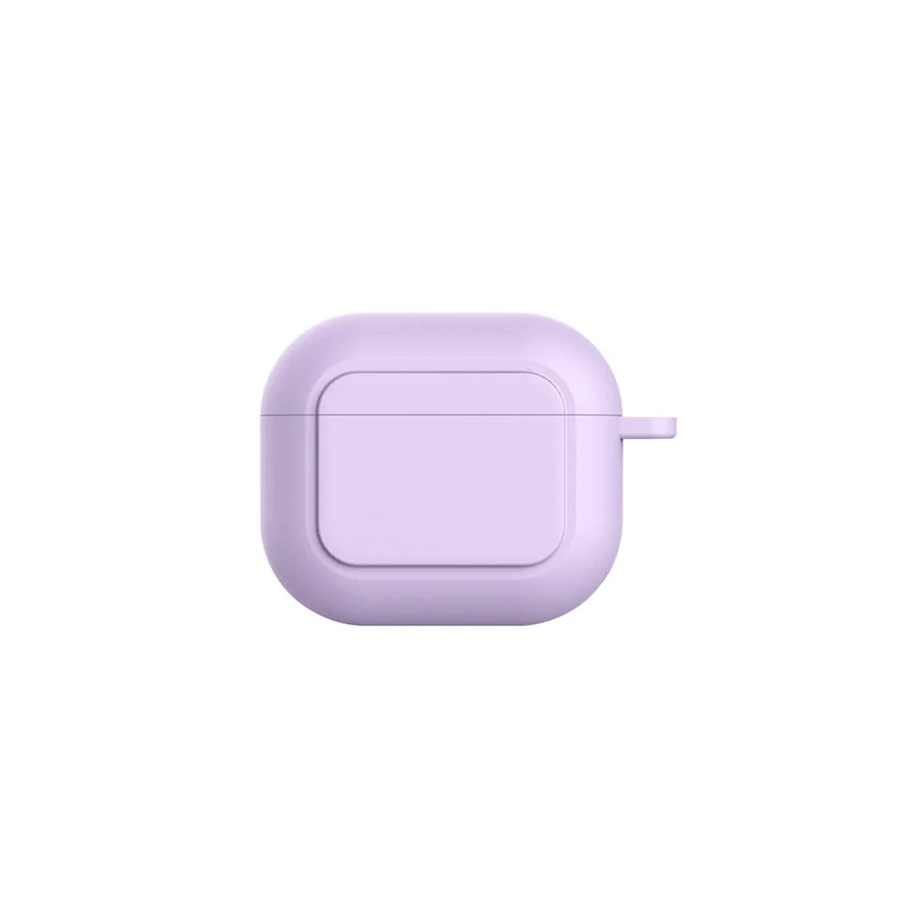 Ally Apple AirPods 3 için Kancalı Ultra İnce Silikon Kulaklık Kılıfı