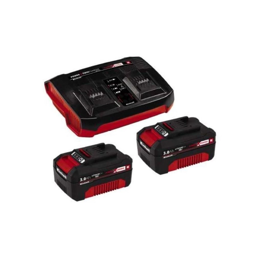Einhell Twincharger 2X3,0 Ah Akü ve Şarj Aleti