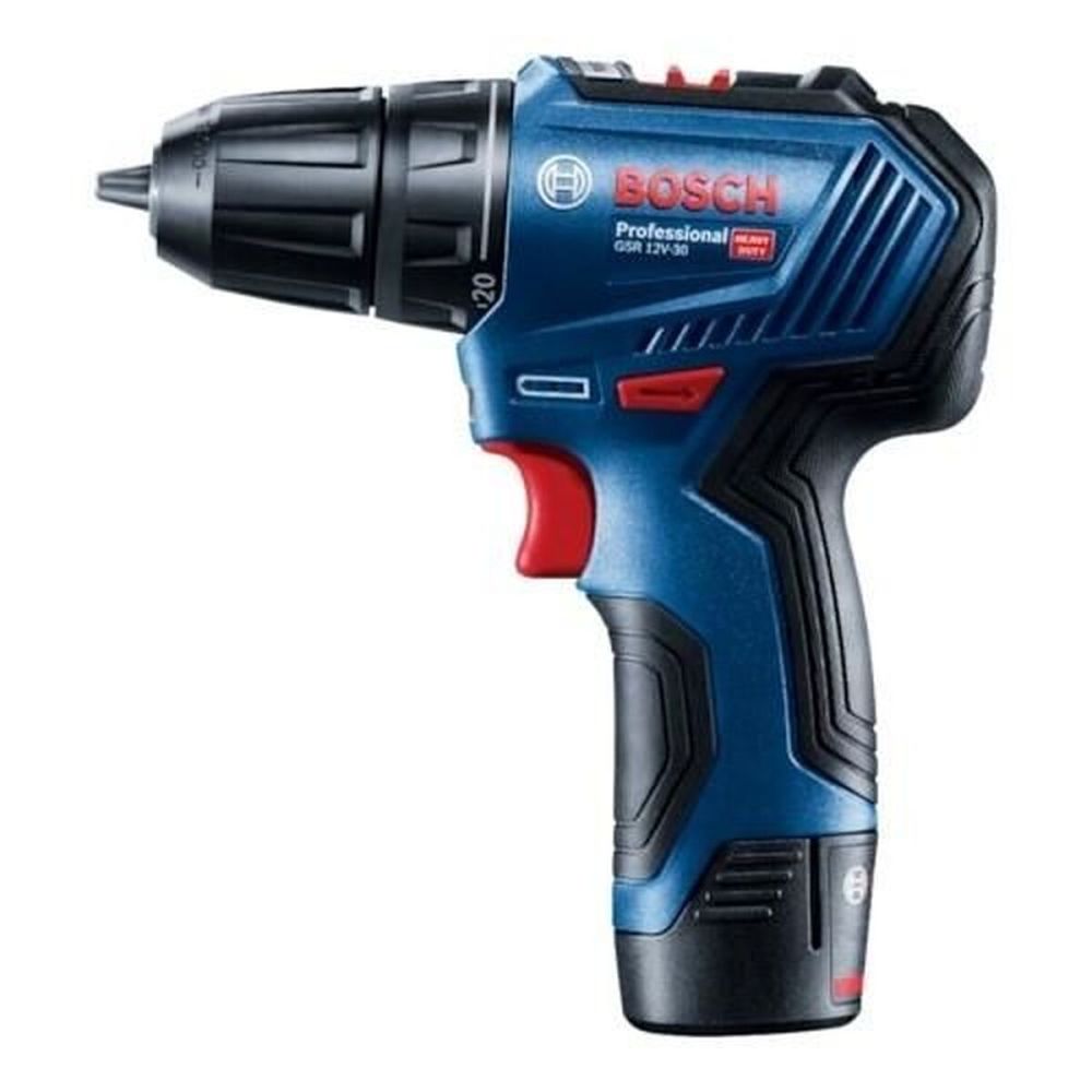 Bosch GSR 12V-30 Li Çift Akülü Vidalama Çantalı