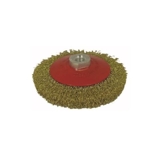 Partner 03033 M14 Vidalı Sarı Telli Fırça 125 mm