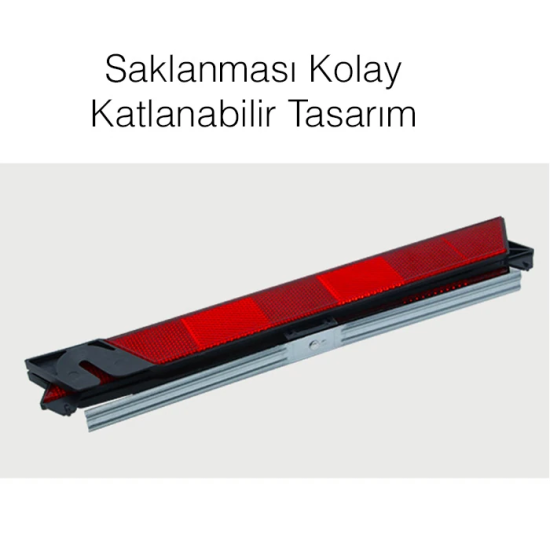 Ally Katlanabilir Araç Oto Acil Durum Arıza Reflektörü Yansıtıcı Dur İ