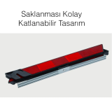 Ally Katlanabilir Araç Oto Acil Durum Arıza Reflektörü Yansıtıcı Dur İ