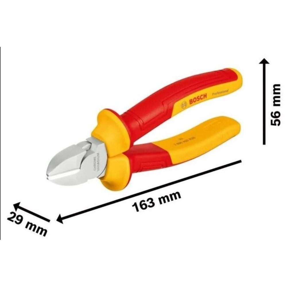 Bosch Profesyonel İzoleli Yan Keski 160 mm