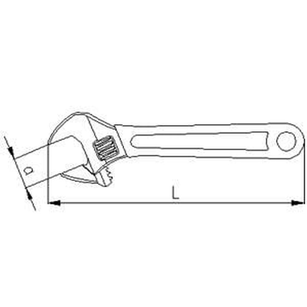 İzeltaş 0600 Kurbağacık Anahtar 15 ''