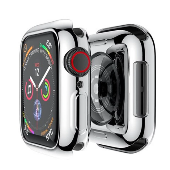 ALLY Apple Watch 7-8 45mm 360 Koruma Ultra Slim Silikon Kılıf
