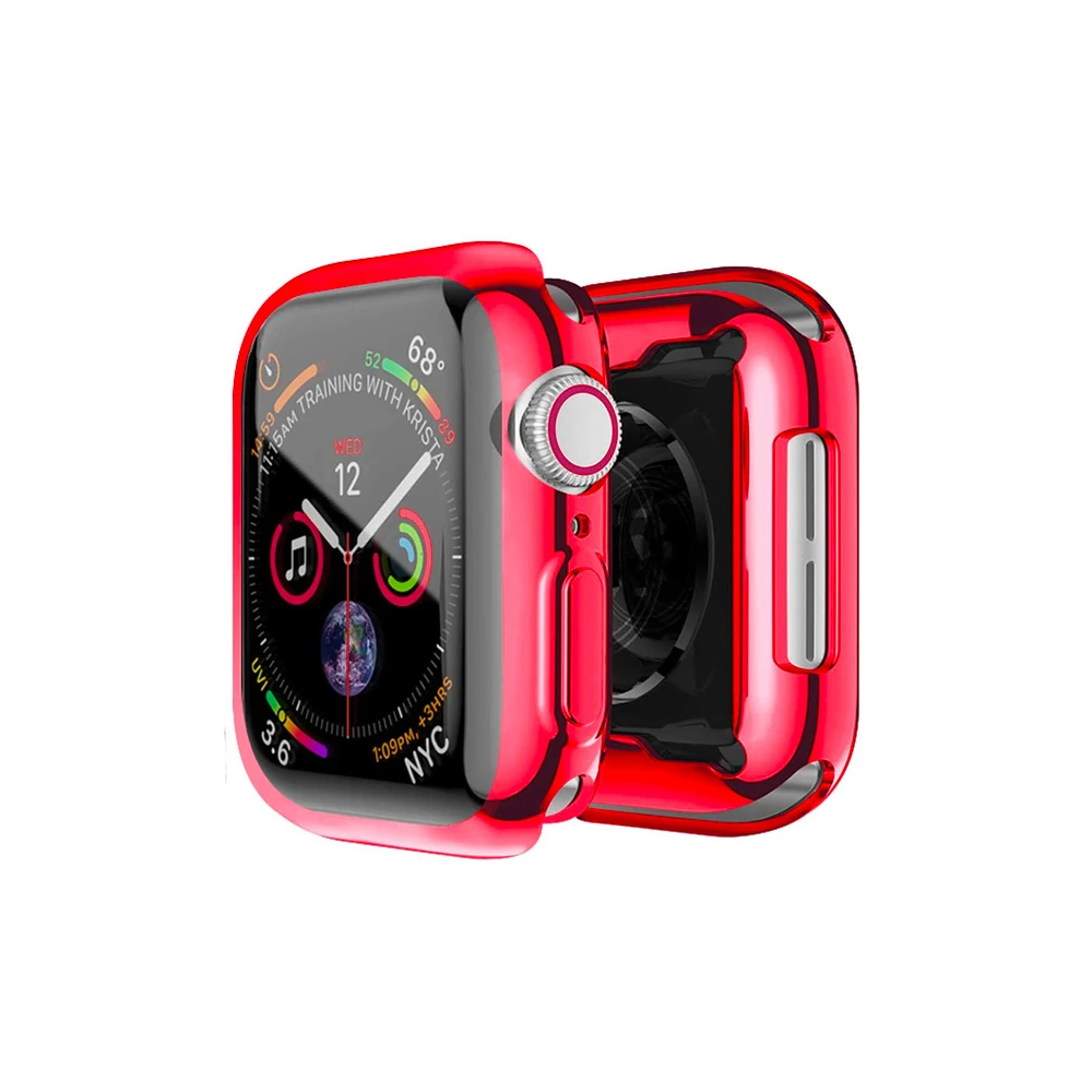 ALLY Apple Watch 7-8 45mm 360 Koruma Ultra Slim Silikon Kılıf