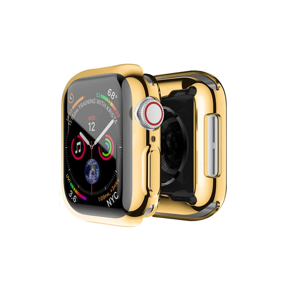 ALLY Apple Watch 7-8 41mm 360 Koruma Ultra Slim Silikon Kılıf