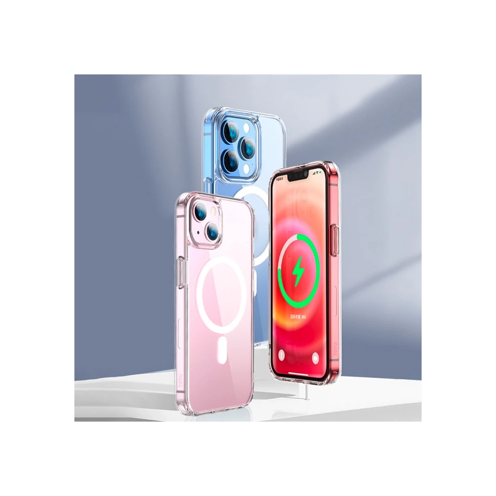 ALLY iPhone 13 Pro Max Magsafe Uyumlu Manyetik Kılıf Silikon Kılıf