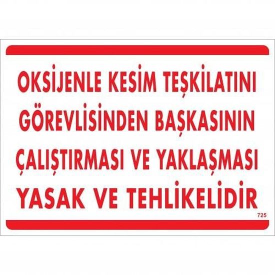 Oksijenle Kesim Teskilatını Görevlisinden Başkasının Çalıştırması ve Y