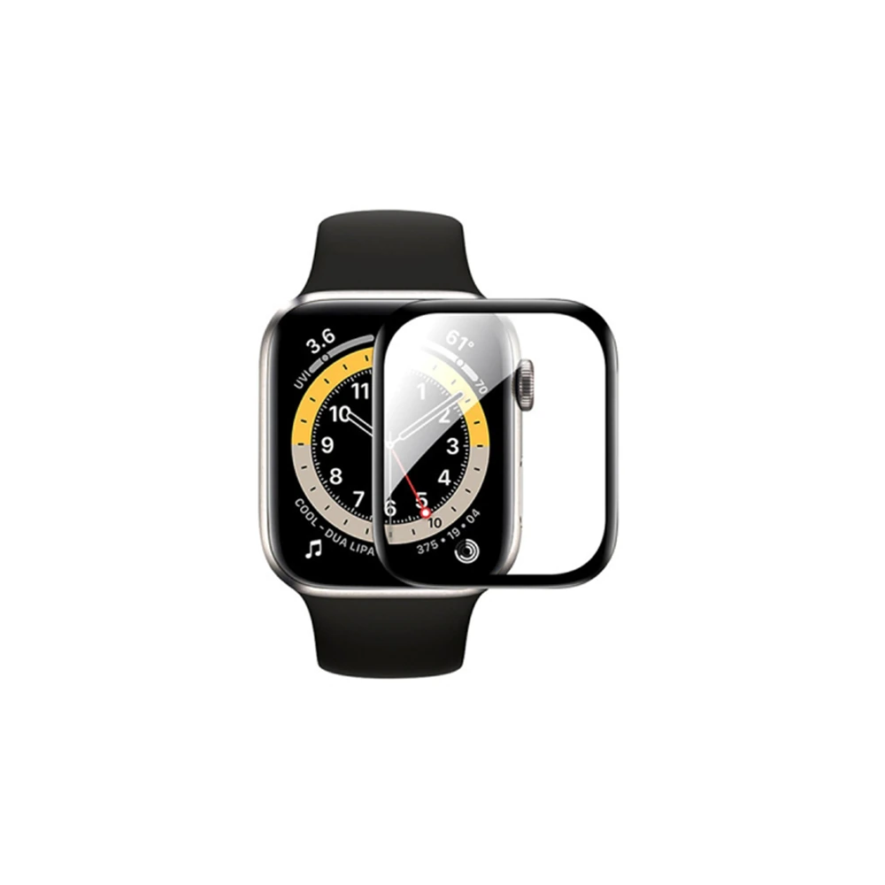 Apple Watch 7-8 41mm 3D PMMA Kavisli Full Cam Ekran Koruyucu PET