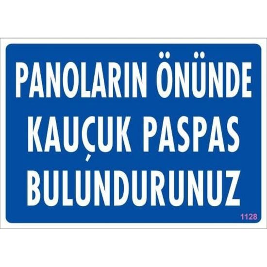 Elektrik Panosu Levhası 25x35 KOD:1128