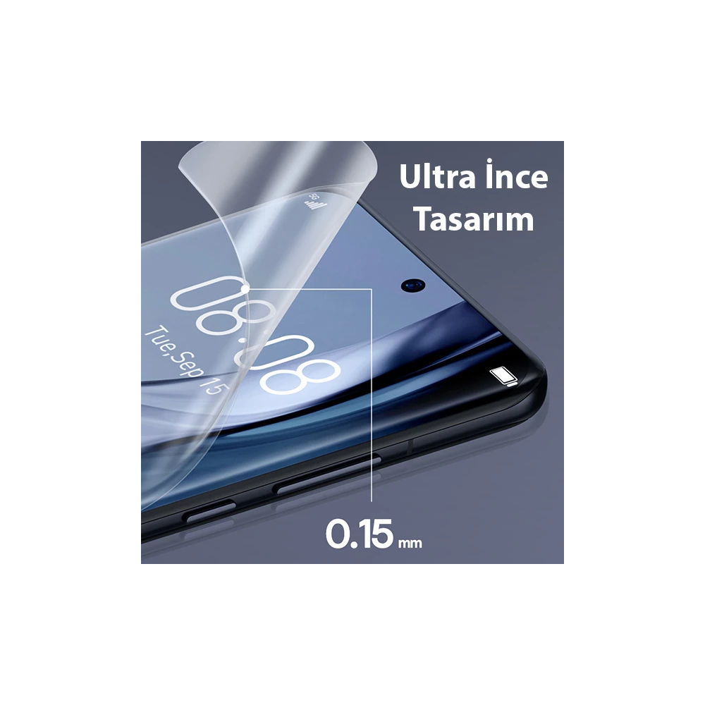 Baseus Xiaomi Mi 12 Pro - 13 pro Ultra Kavisli Full Hidrojel Koruyucu 