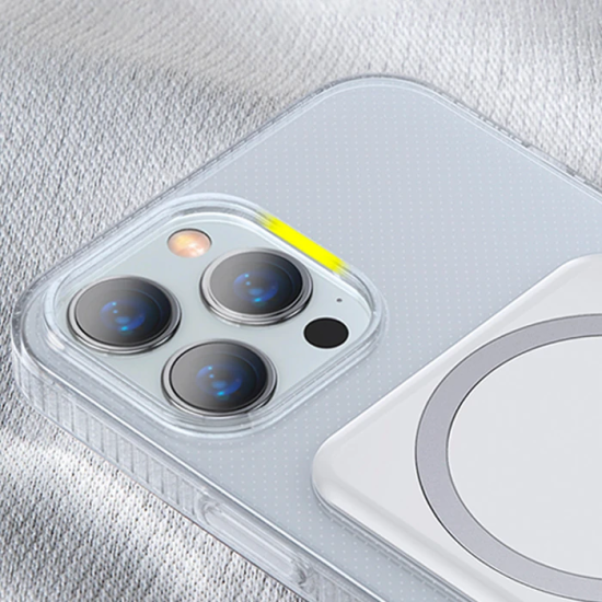 Baseus iPhone 13 Pro 6.1inç Manyetik Magsafe Standlı Silikon Kılıf