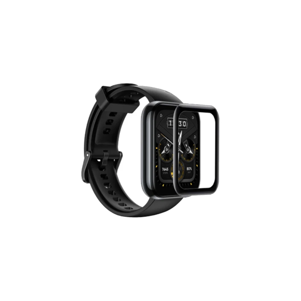 OPPO Realme Watch 2 Pro 3D Full Kaplama Ekran Koruyucu PET+PMMA