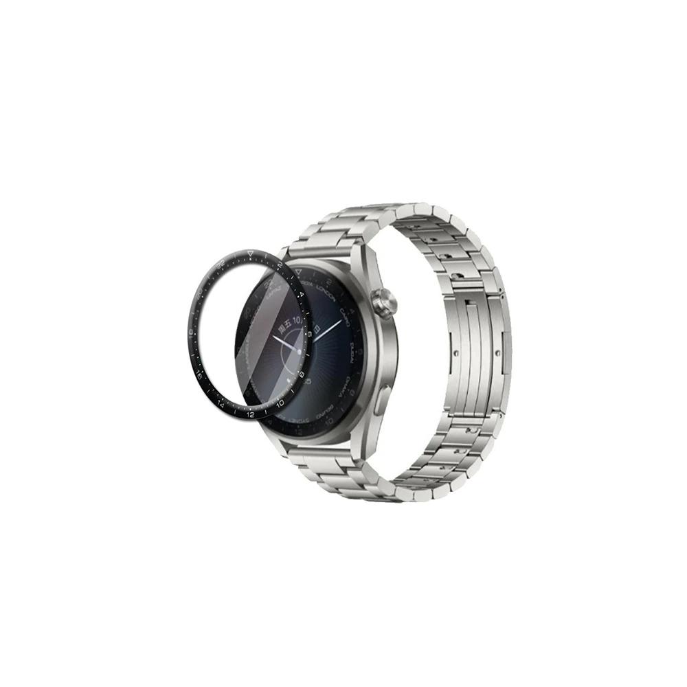 Huawei Watch 3 Pro 3D Full Kaplama Ekran Koruyucu PET+PMMA