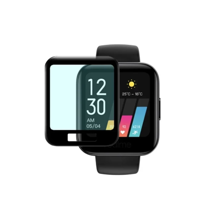 Ally OPPO Realme Watch 3D Full Kaplama Ekran Koruyucu PET+PMMA